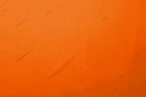 orangefarbiges Antikglas